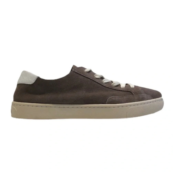 Soludos Shoes - Soludos Gray Cream Suede Leather Low Top Lace Up Classic Bohemian Sneakers 10